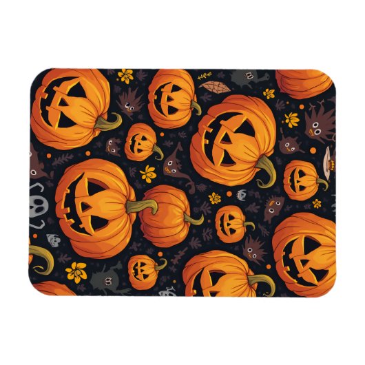Halloween patroon magneet (Horizontaal)