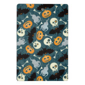 Halloween patroon mini klembord (Achterkant)