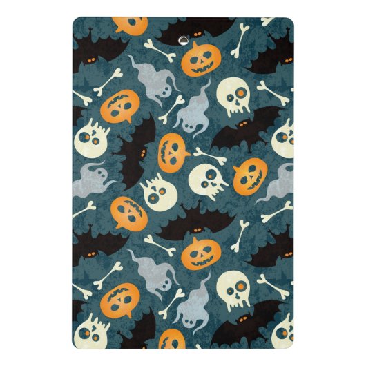 Halloween patroon mini klembord (Achterkant)