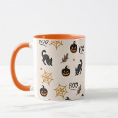 Halloween patroon mok (Links)