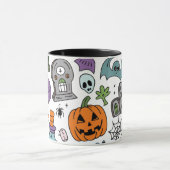 Halloween patroon mok (Midden)