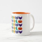 Halloween Patroon Mok (Voorkant rechts)