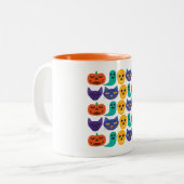 Halloween Patroon Mok (Voorkant links)