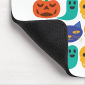 Halloween Patroon Muismat (Hoek)