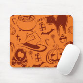 Halloween patroon muismat (Met muis)