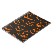 Halloween patroon notitieboek (Linkerzijde)