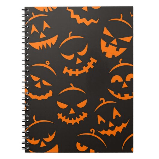 Halloween patroon notitieboek (Voorkant)
