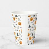 Halloween patroon papieren bekers (Rechts)