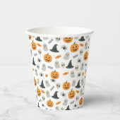 Halloween patroon papieren bekers (Voorkant)