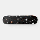 Halloween patroon persoonlijk skateboard (Horizontaal)