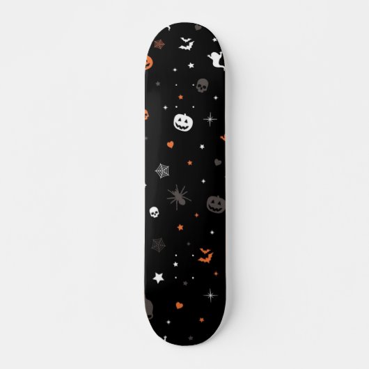 Halloween patroon persoonlijk skateboard (Voorkant)
