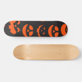 Halloween patroon persoonlijk skateboard (Horizontaal)