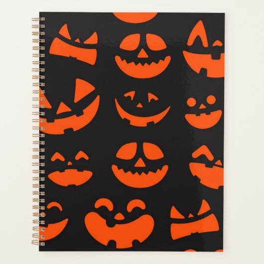 Halloween patroon planner (Voorkant)