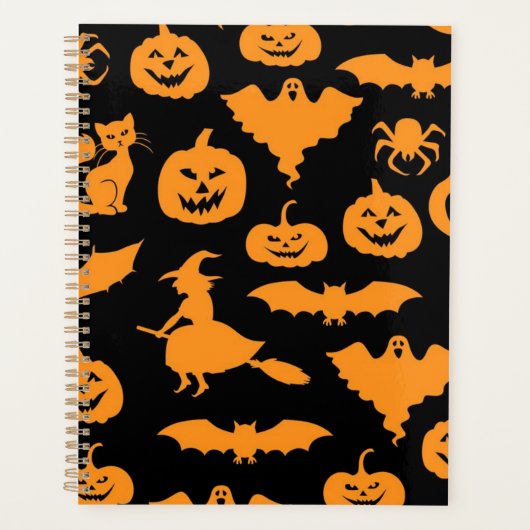 Halloween patroon planner (Voorkant)