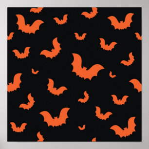 Halloween patroon poster