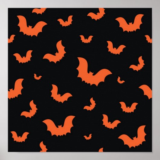 Halloween patroon poster (Voorkant)