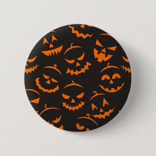 Halloween patroon ronde button 5,7 cm