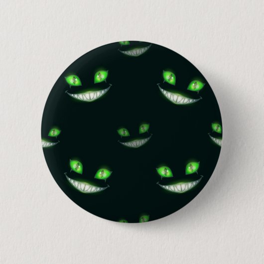 Halloween patroon ronde button 5,7 cm (Voorkant)