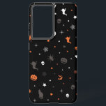 Halloween patroon samsung galaxy hoesje<br><div class="desc">Voor echte liefhebbers van halloween</div>