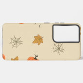 Halloween patroon samsung galaxy hoesje (Linkerkant)