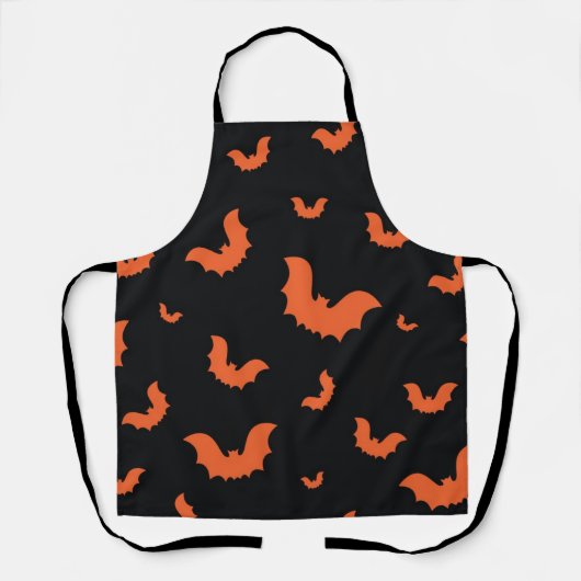 Halloween patroon schort (Voorkant)