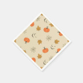 Halloween patroon servet (Hoek)