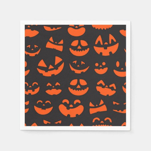 Halloween patroon servet (Voorkant)