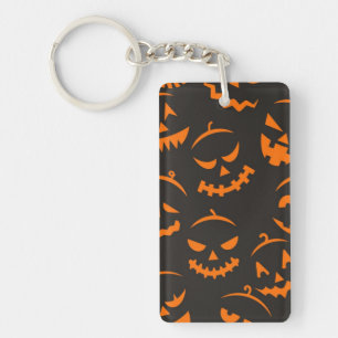 Halloween patroon sleutelhanger
