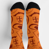Halloween patroon sokken (Top)