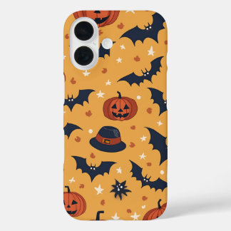 Halloween patroon Telefoonhoes iPhone 16 Hoesje