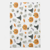 Halloween patroon theedoek (Verticaal)