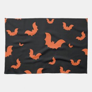 Halloween patroon theedoek