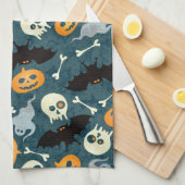 Halloween patroon theedoek (Quarter Fold)