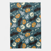 Halloween patroon theedoek (Verticaal)