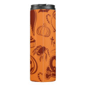 Halloween patroon thermosbeker (Achterkant)