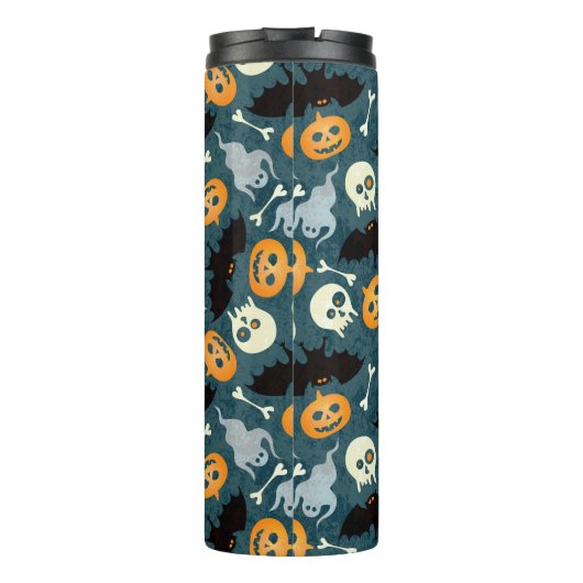 Halloween patroon thermosbeker (Achterkant)