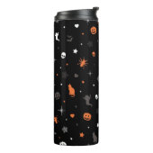 Halloween patroon thermosbeker (Gedraaid links)