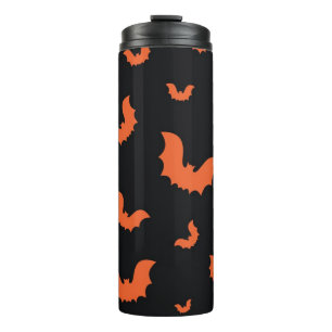 Halloween patroon thermosbeker
