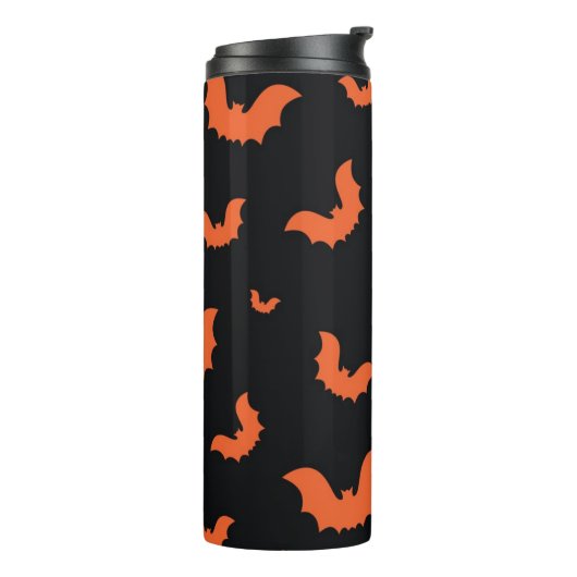 Halloween patroon thermosbeker (Gedraaid links)
