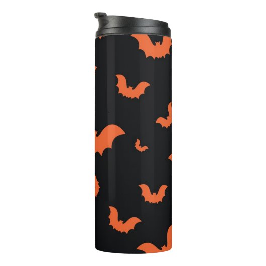 Halloween patroon thermosbeker (Geroteerd rechts)