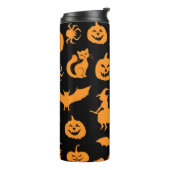 Halloween patroon thermosbeker (Gedraaid links)