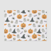 Halloween patroon tissuepapier (Voorkant)