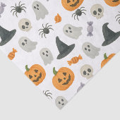 Halloween patroon tissuepapier (Detail)