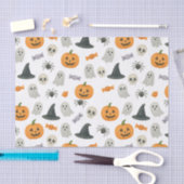 Halloween patroon tissuepapier (Craft)
