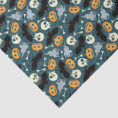 Halloween patroon tissuepapier (Detail)