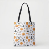 Halloween patroon tote bag (Voorkant)