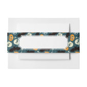 Halloween patroon uitnodigingen wikkel (Voorkant Voorbeeld)