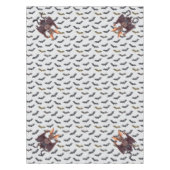 Halloween patroon van de kudde van vampier vleermu tafelkleed (Voorkant)