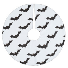 Halloween, Patroon van vleermuizen, Trick or Treat Kerstboom Rok