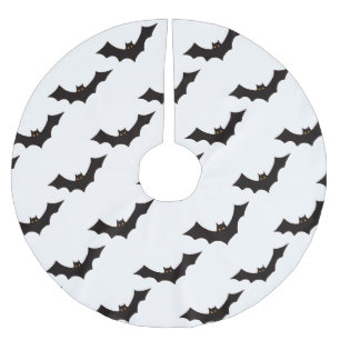 Halloween, Patroon van vleermuizen, Trick or Treat Kerstboom Rok